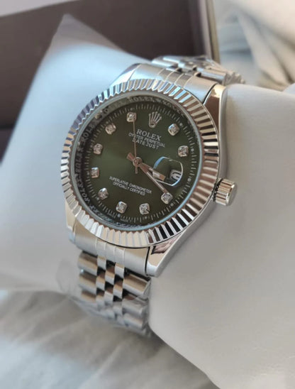 Rolex Silver Date just