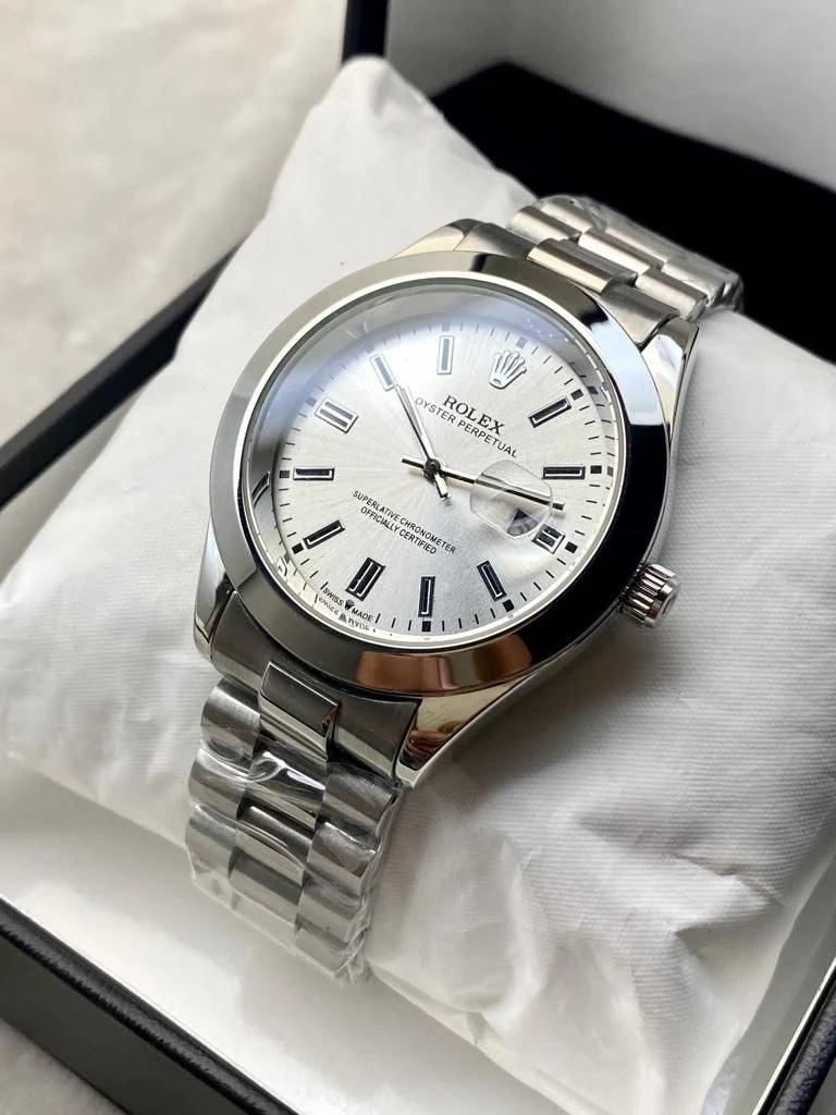 The Rolex Oyster Perpetual Silver