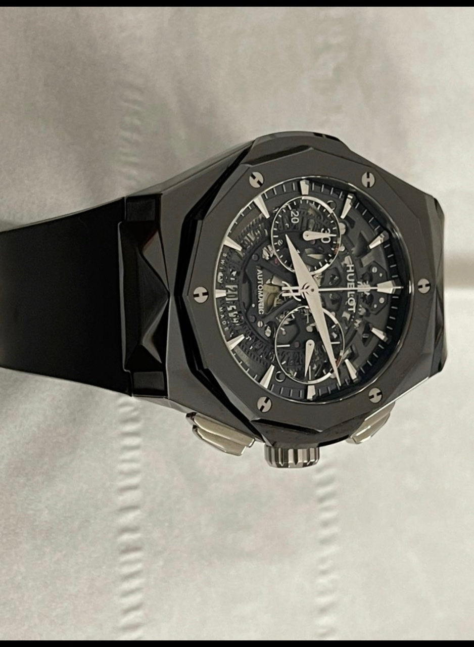 Hublot Classic Fusion Aerofusion Chronograph Orlinski All Black