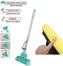 Sponge Mop with Adjustable Handle