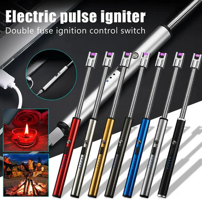 Rechargeable Lighter – Portable with LED Battery Display