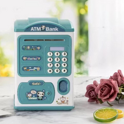 Fingerprint ATM Money Bank Box For Kids