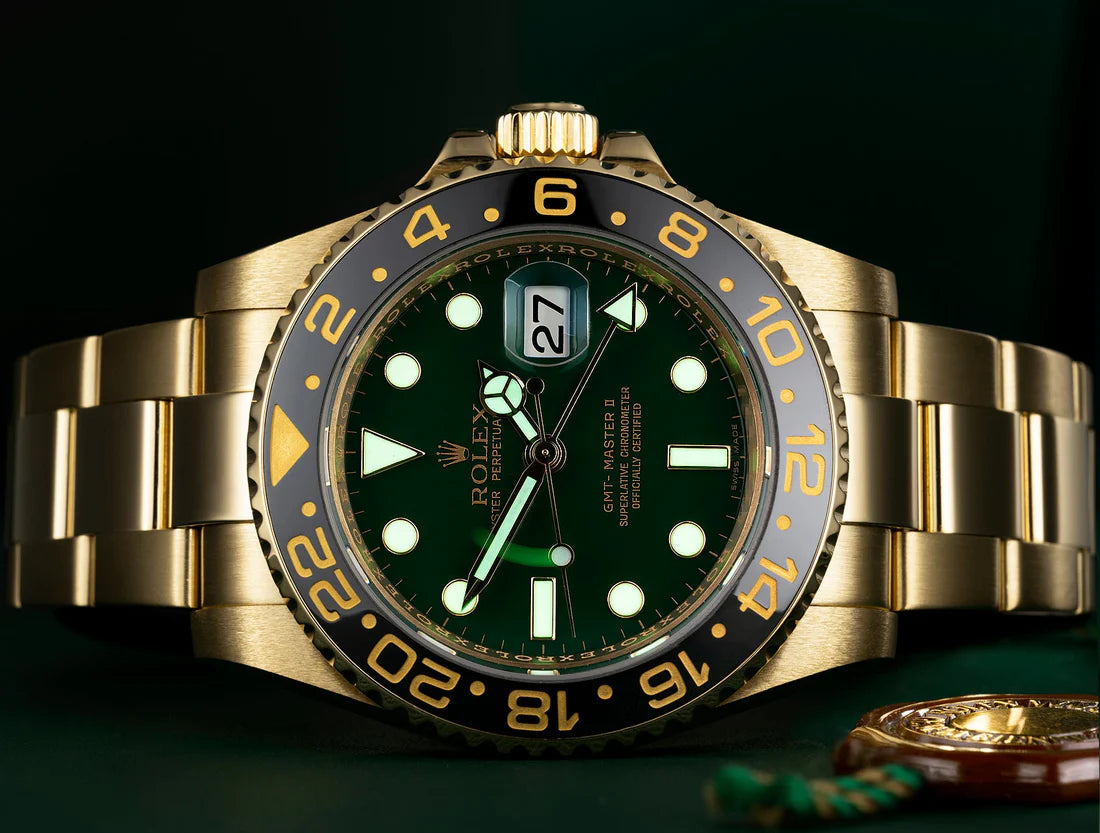 Rolex GMT-Master II RARE Green Dial (PREMIUM)