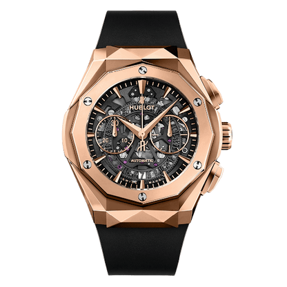 Hublot Classic Fusion Aerofusion Chronograph Orlinski King Gold (WITH PREMIUM BOX)